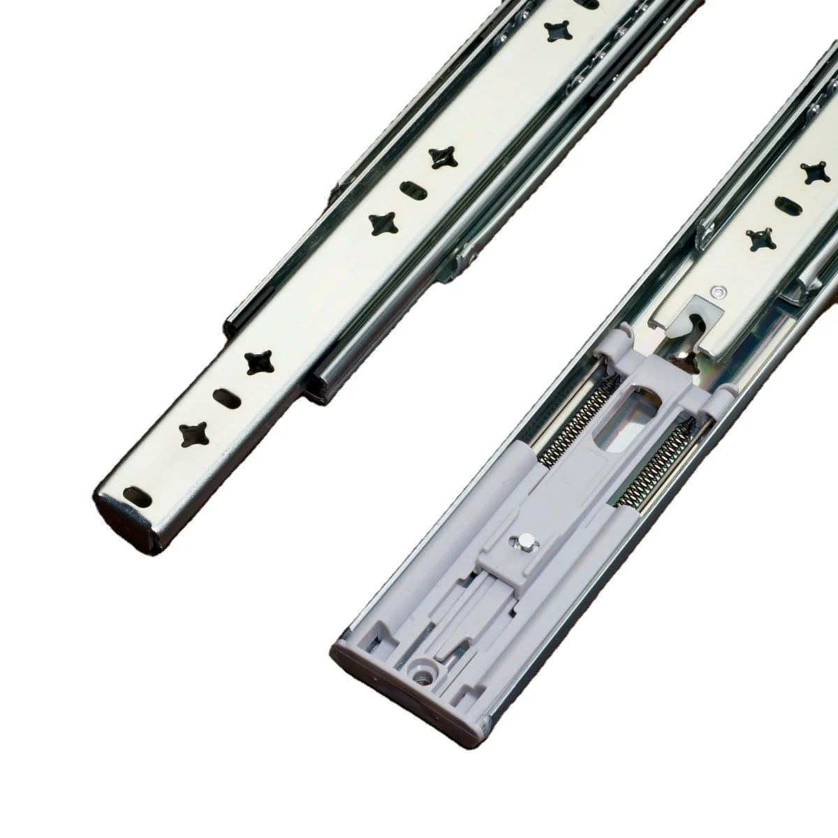 Factory price 53mm full extension ball bearing heavy duty soft close sidemount drawer slide