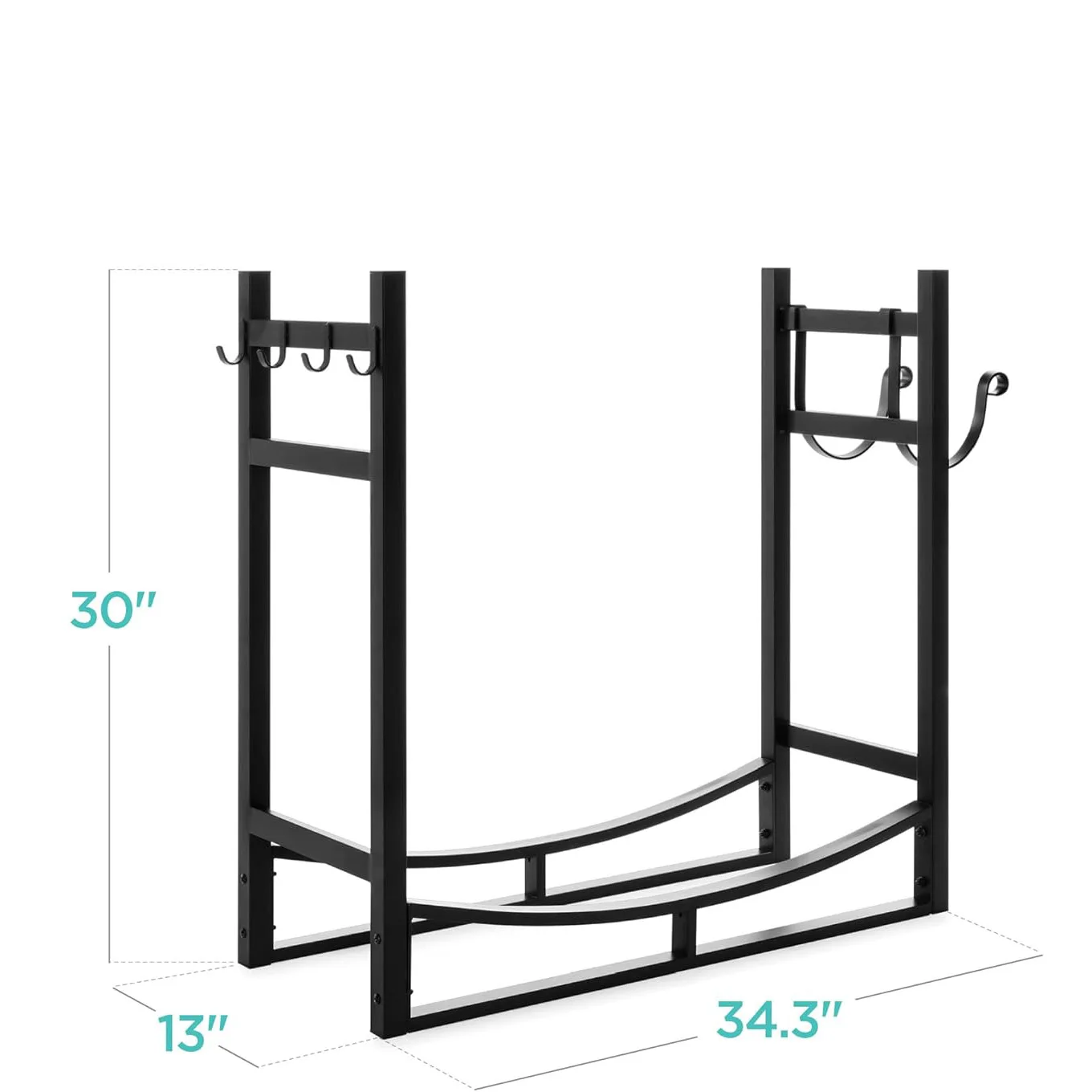 hOT Sale Small Dutdoor Fireplace or Fire Pit Wood Storage Holder Firewood Log Rack