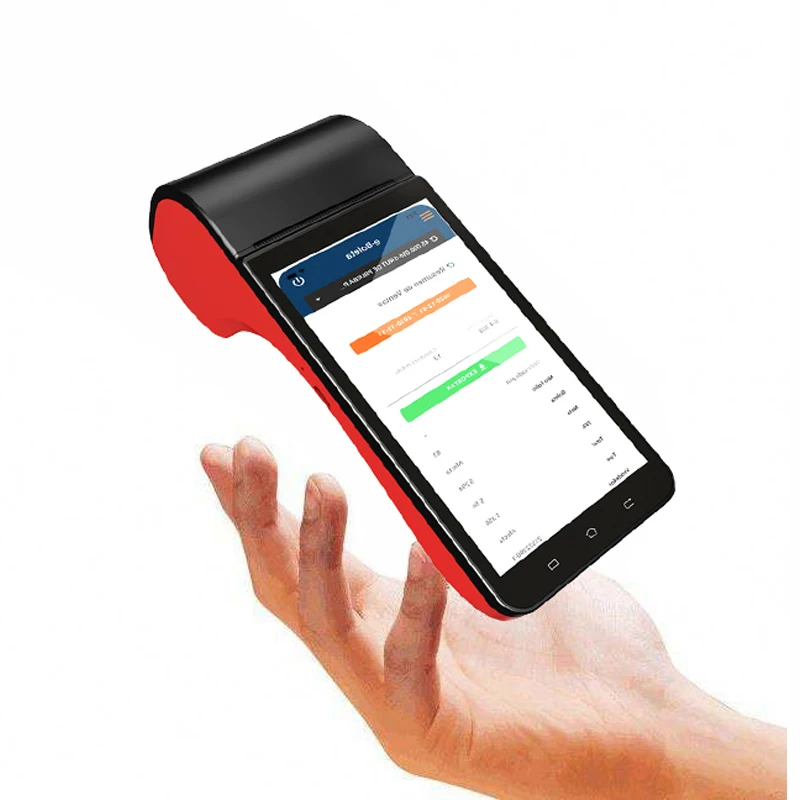 Android планшет Pos Pos-6200 кассовый монитор Мобильный Pos машина