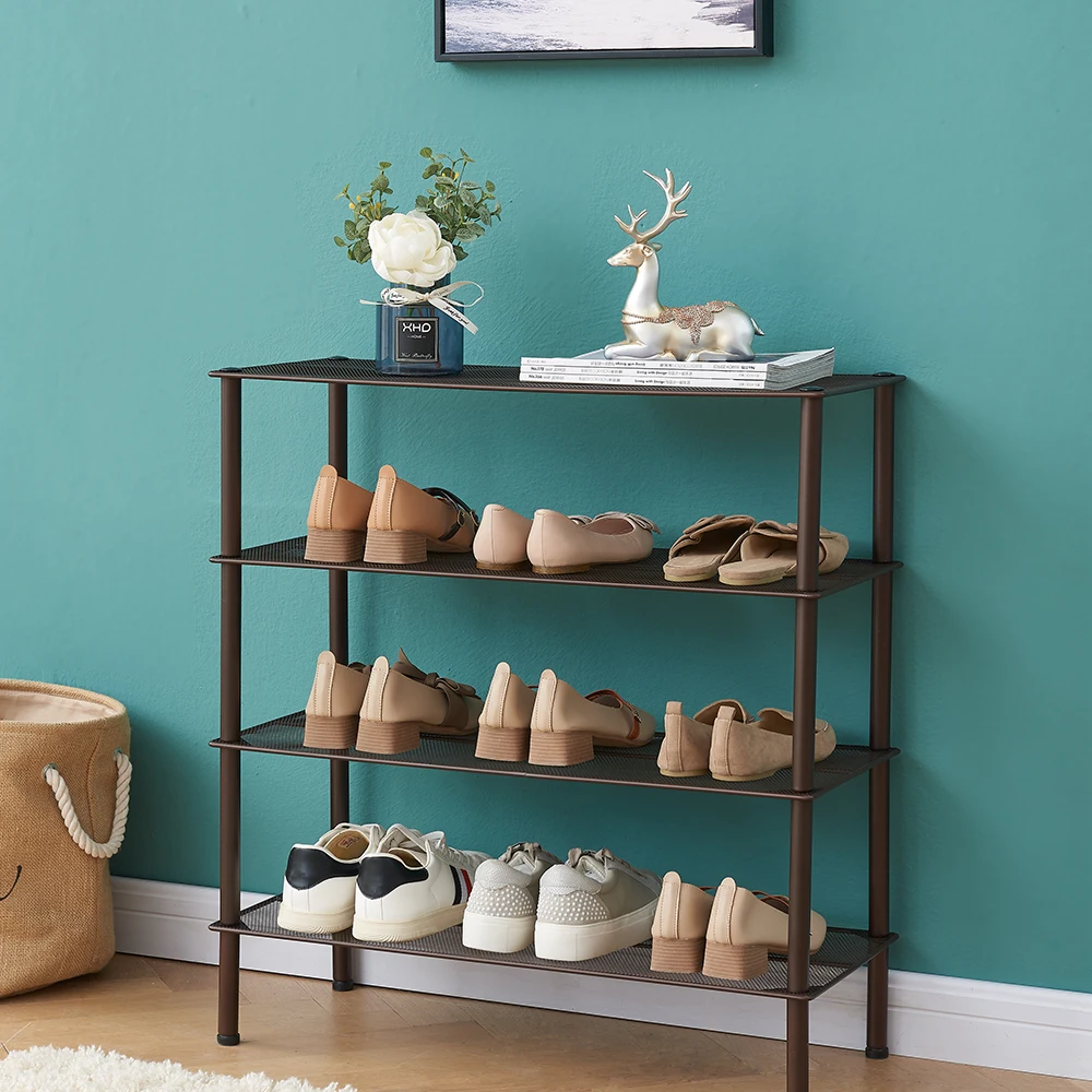 GMJ modern wardrobe accessories 360 degree revolving large storage capacity shoe rack