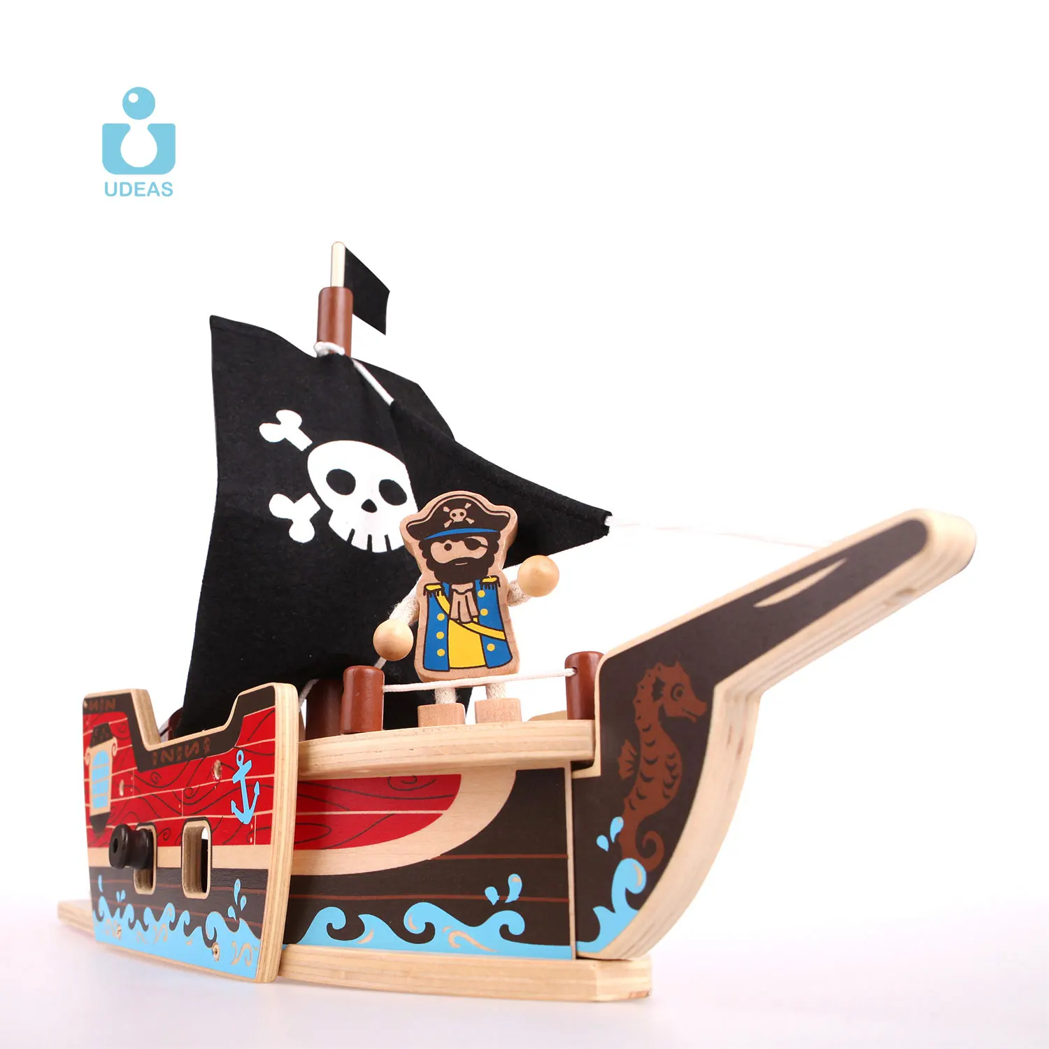 UDEAS 3D DIY Puzzle Treehouse Toys Wood Kids Pretending Game Children Wooden Toy