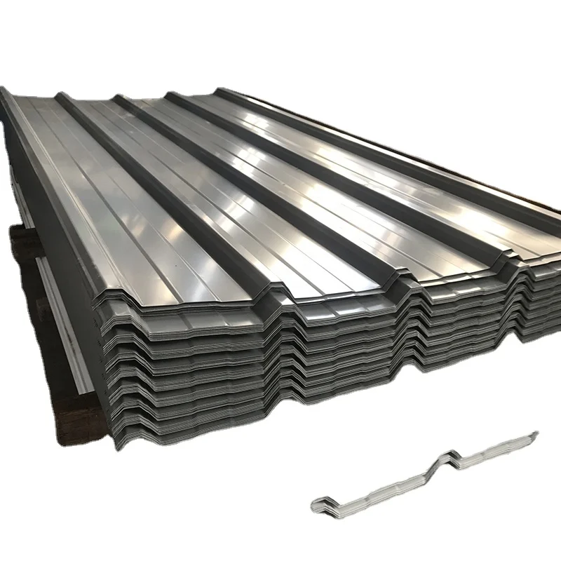 HR 0.4mm Thickness Aisi metal galvanized roofing sheet for transportation