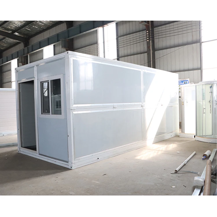 Flat Pack 20ft Prefab Living Container House Flat Pack Mobile Container Home With bedroom Collapsible Container House