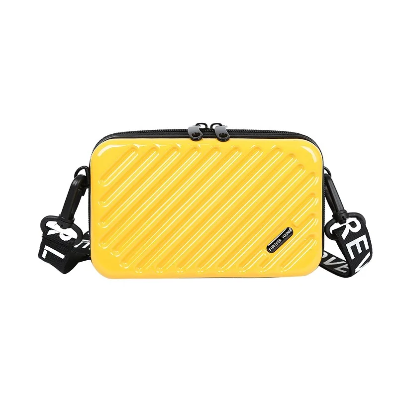 Multifunction Mini Storage Bag ABS PC Hard Shell Cosmetic Case Women Make Up Luggage Case