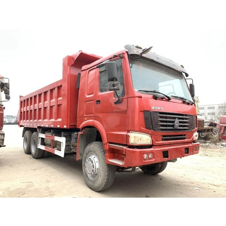 Used 6x4 dump truck  used 371hp dumper truck 12 wheel used howo tipper truck