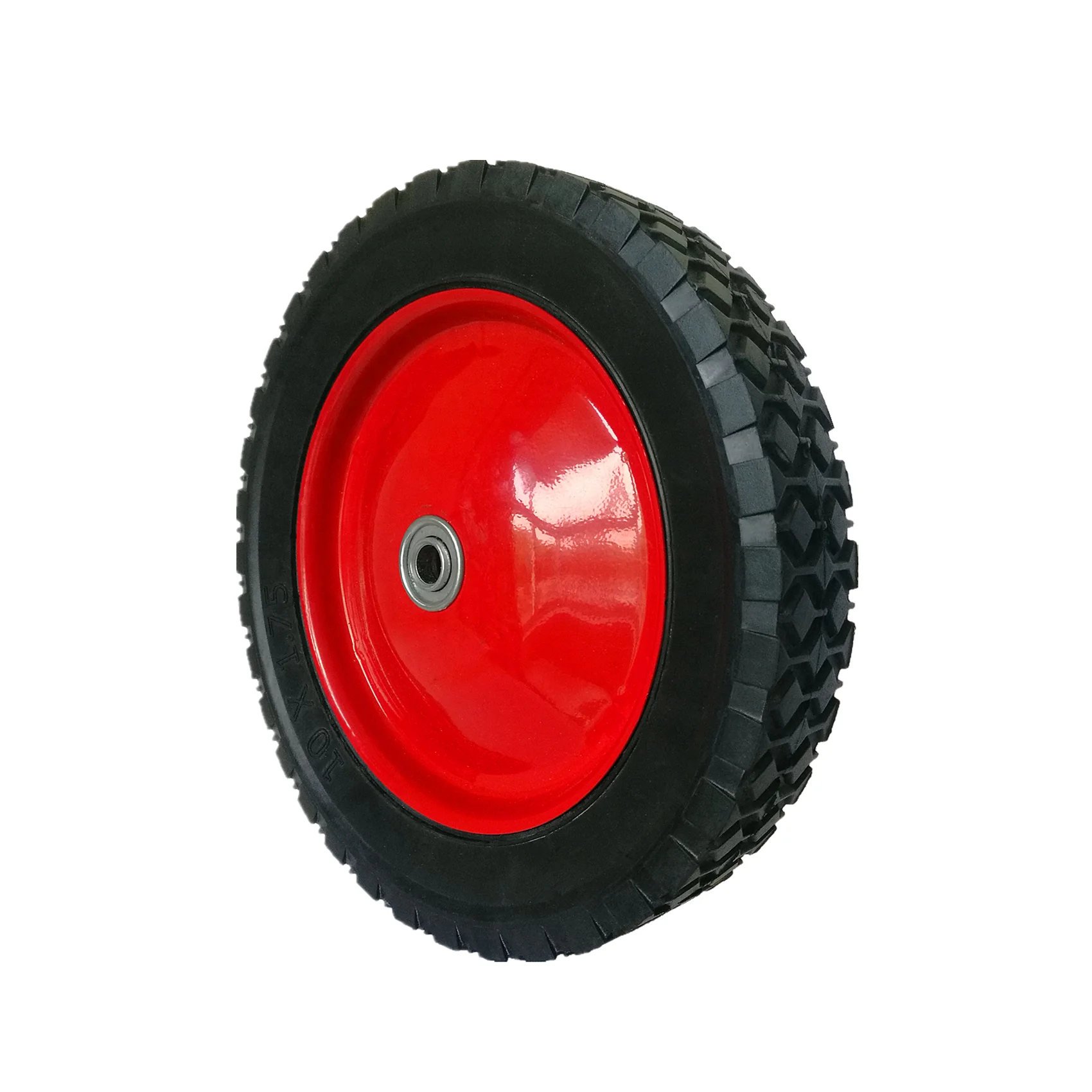 solid rubber wheels 10x1.75 for baby walker,grocery cart wheel