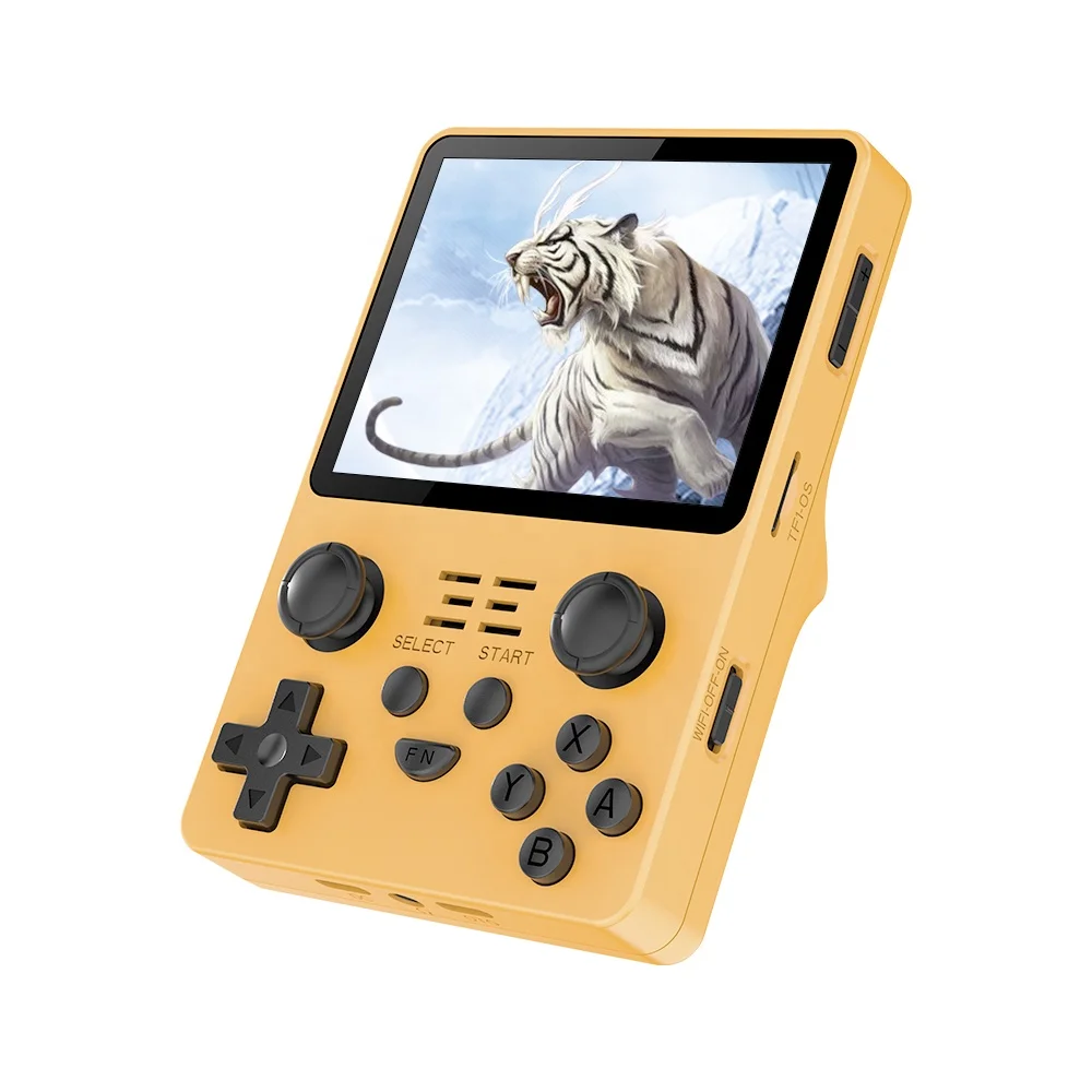 Ручная мобильная портативная игровая консоль RGB20S с 3 5 дюймовым IPS-экраном двойной рокер для видеоигр мини-аркадные