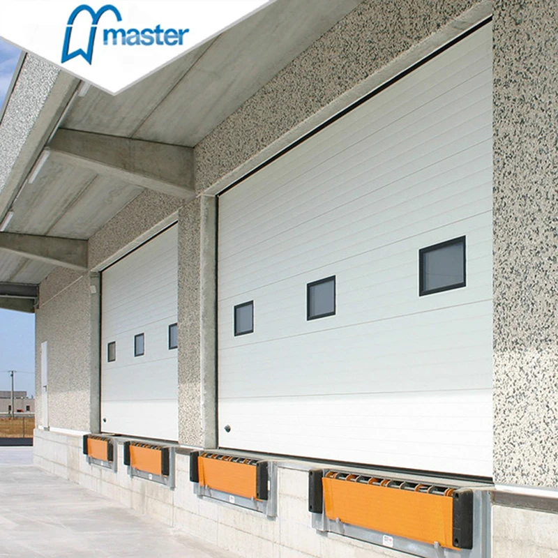 
Safety Motorized Color Steel sectional Industrial Garage Door 