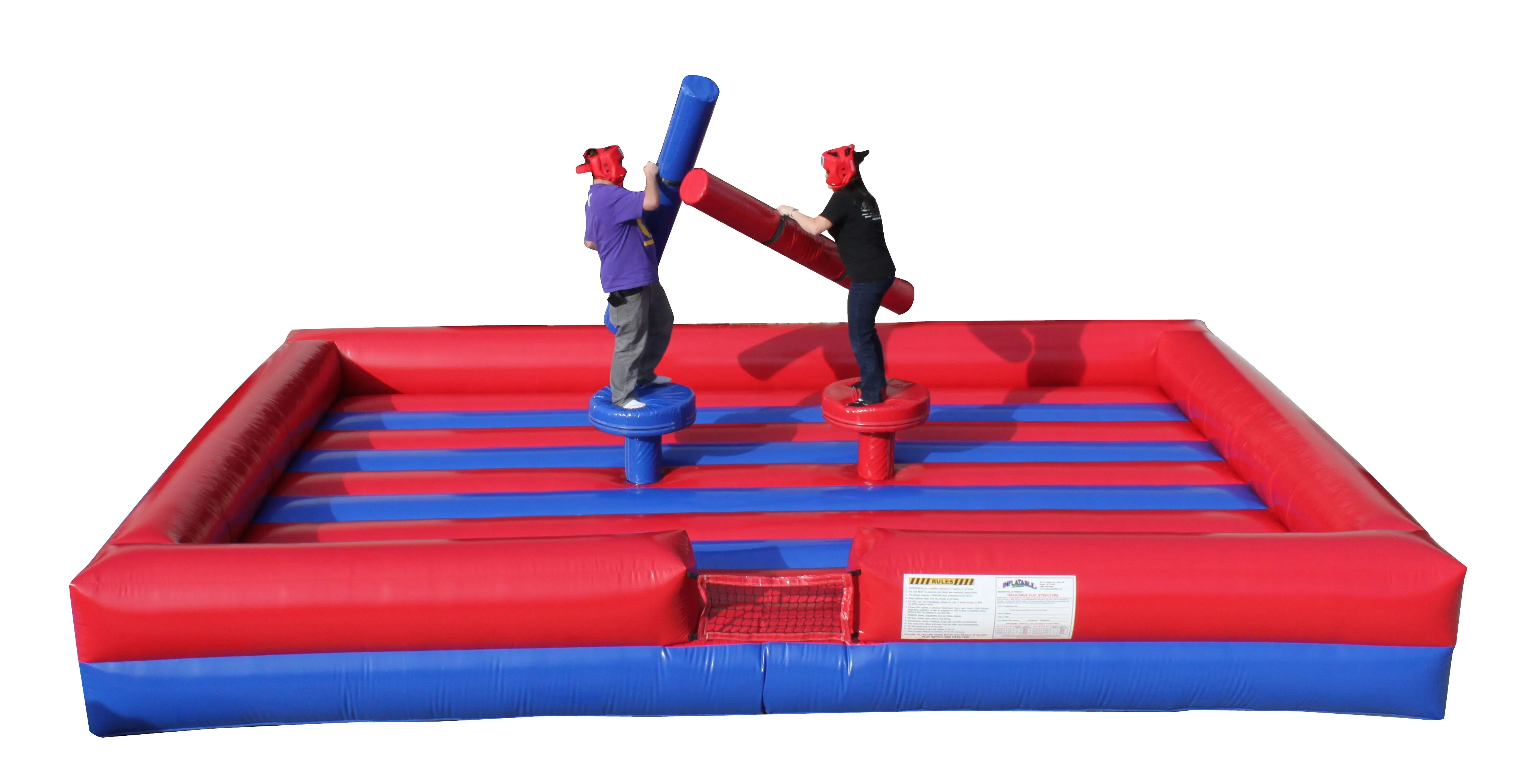 Rental Inflatable Gladiator Jousting Foam Sticks Set Inflatable Gladiator Joust Arena Challenge Games
