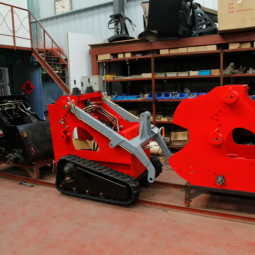 Chinese Direct Selling Mini Track Skid Steer Loader EPA engine Factory Price skid steer