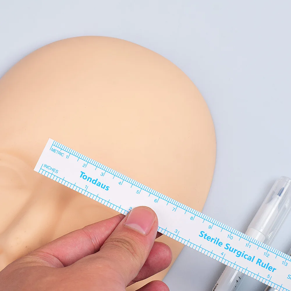 Surgical Double Headed 0.5mm 1mm Violet Ink Marker Pen Marker Body Skin Pen For Piercing PMU Accessories