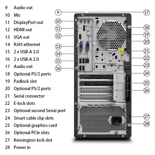 Lenovo Thinkstation P348 500W 1T 3.5in SATA 8G DDR4 Intel Core I5-11600  Workstation Computer