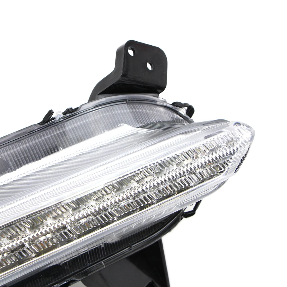 For Kia K3 / Forte / Cerato 2019 2020 LED Daytime Running Light DRL Day Light Fog Lamp with Dynamic Sequential Turn Signal