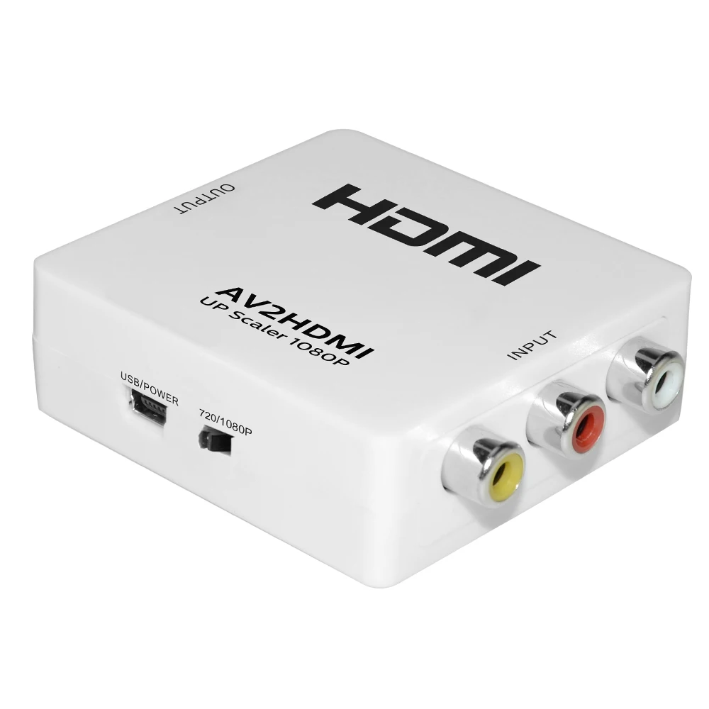 HM-CV050 MINI COMPOSITE RCA CVBS AV TO HDMI CONVERTER