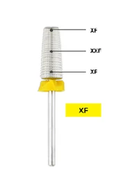 5 in 1 carbide nail drill Bit professional 3/32 Inch Shank carbide nail drill bit for Fast Remove Acrylic