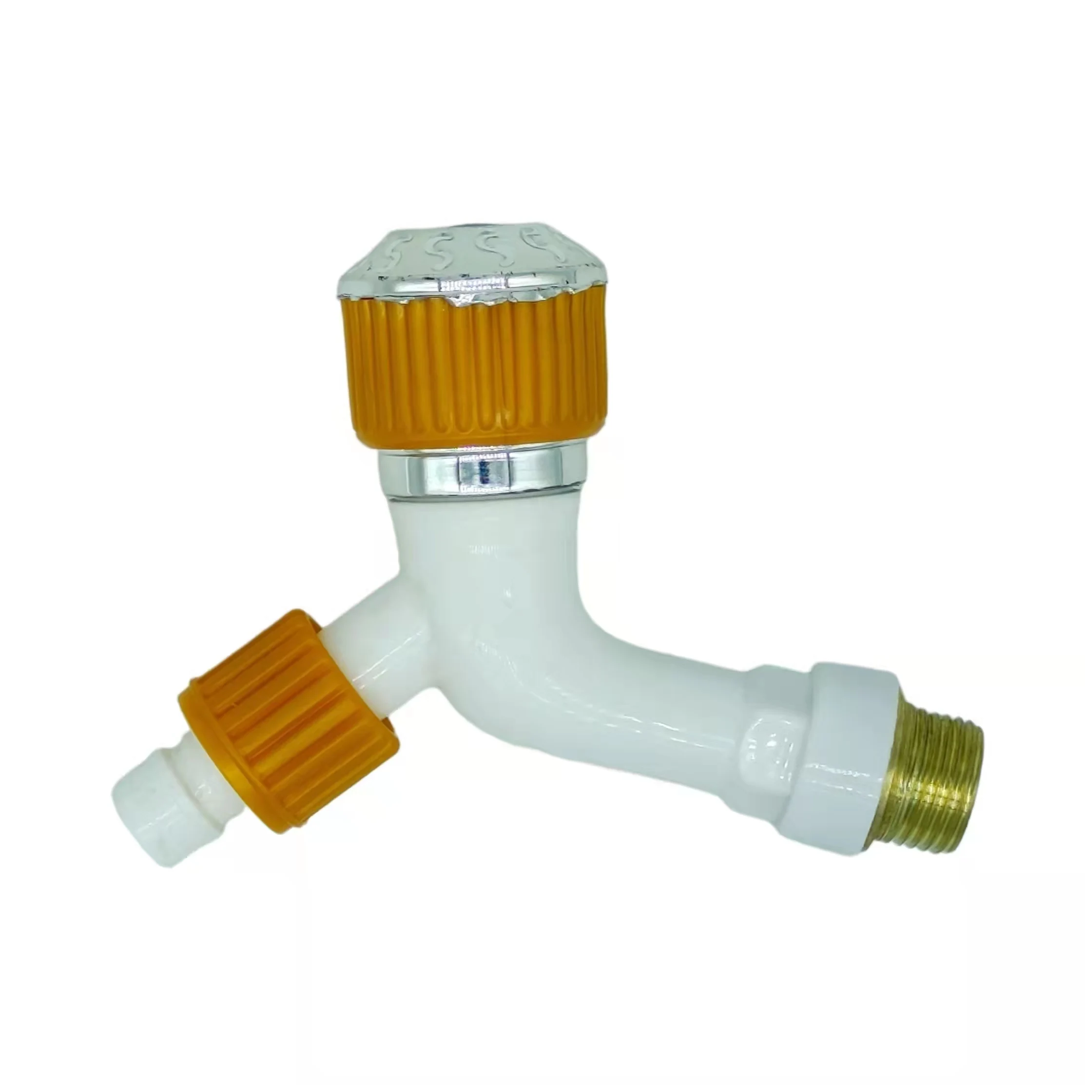 LJ-350 Water Tap White Waterfall Basin Bathroom Faucet Wholesale PP Kitchen TAP PLASTIC TAP