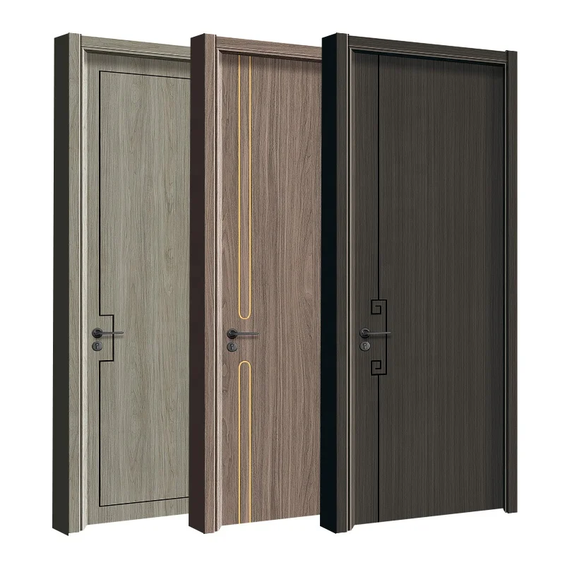 Latest Design Apartment Wooden Door Interior Wood Door Room Doors