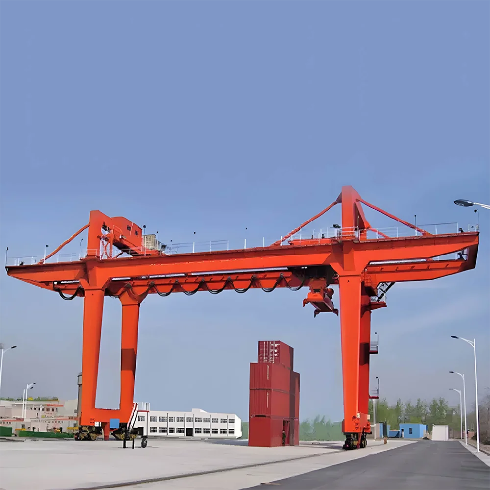 Direct manufacturer 20T double beam gantry crane for lifting steel