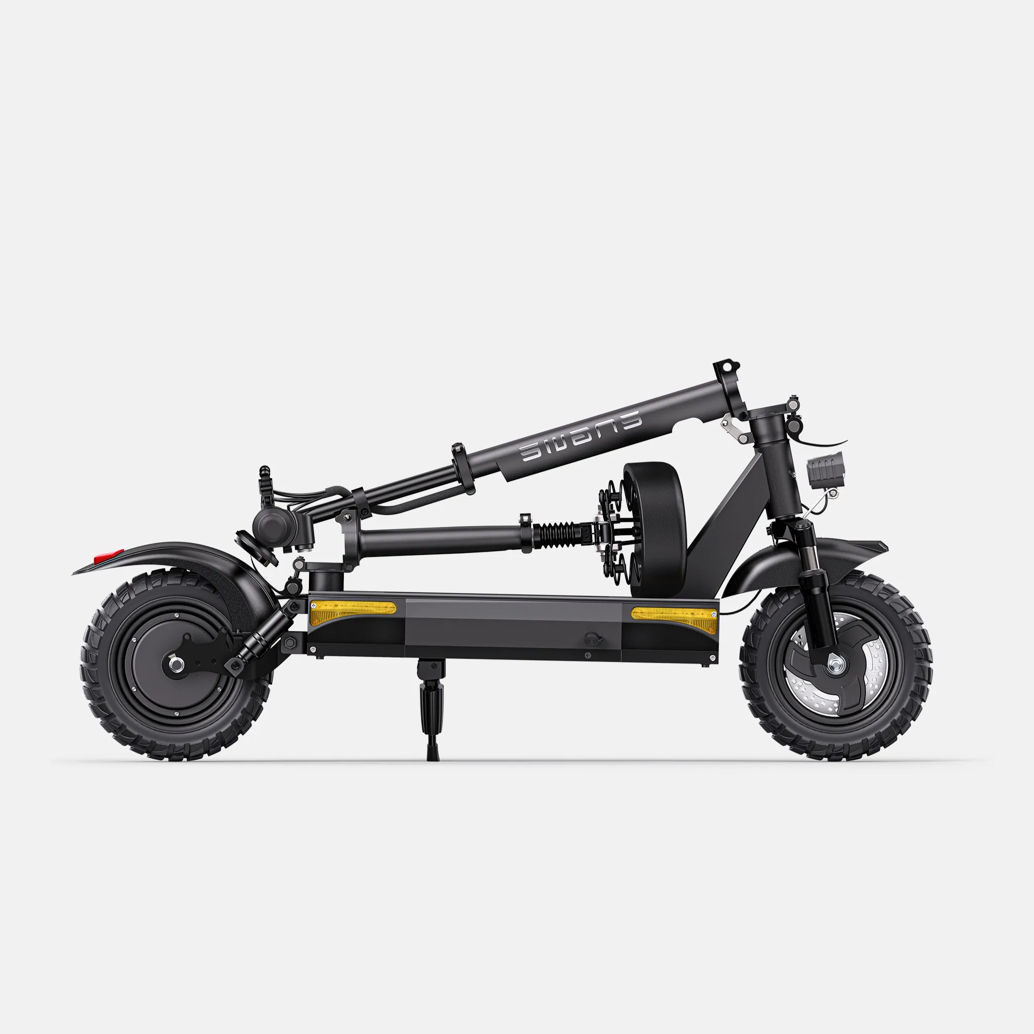 2023 iEZway Oversea EU USA UK Warehouse New Product DDP Drop Shipping 2 Wheels Adult Electric Scooter with Seat Step