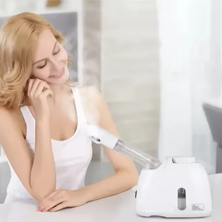 K Ozone Facial Steamer Warm Mist Humidifier for Face Deep Cleaning Whitening Moisturizing Steamer Beauty Equipment Skin Care
