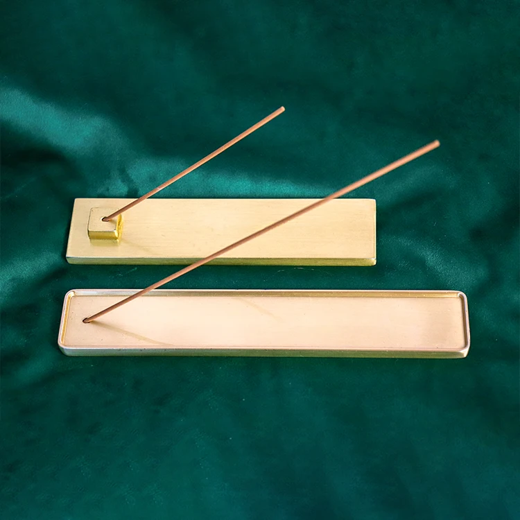 Custom Colorful brass Incense Burner Incense Stick Holder with Incense Stick