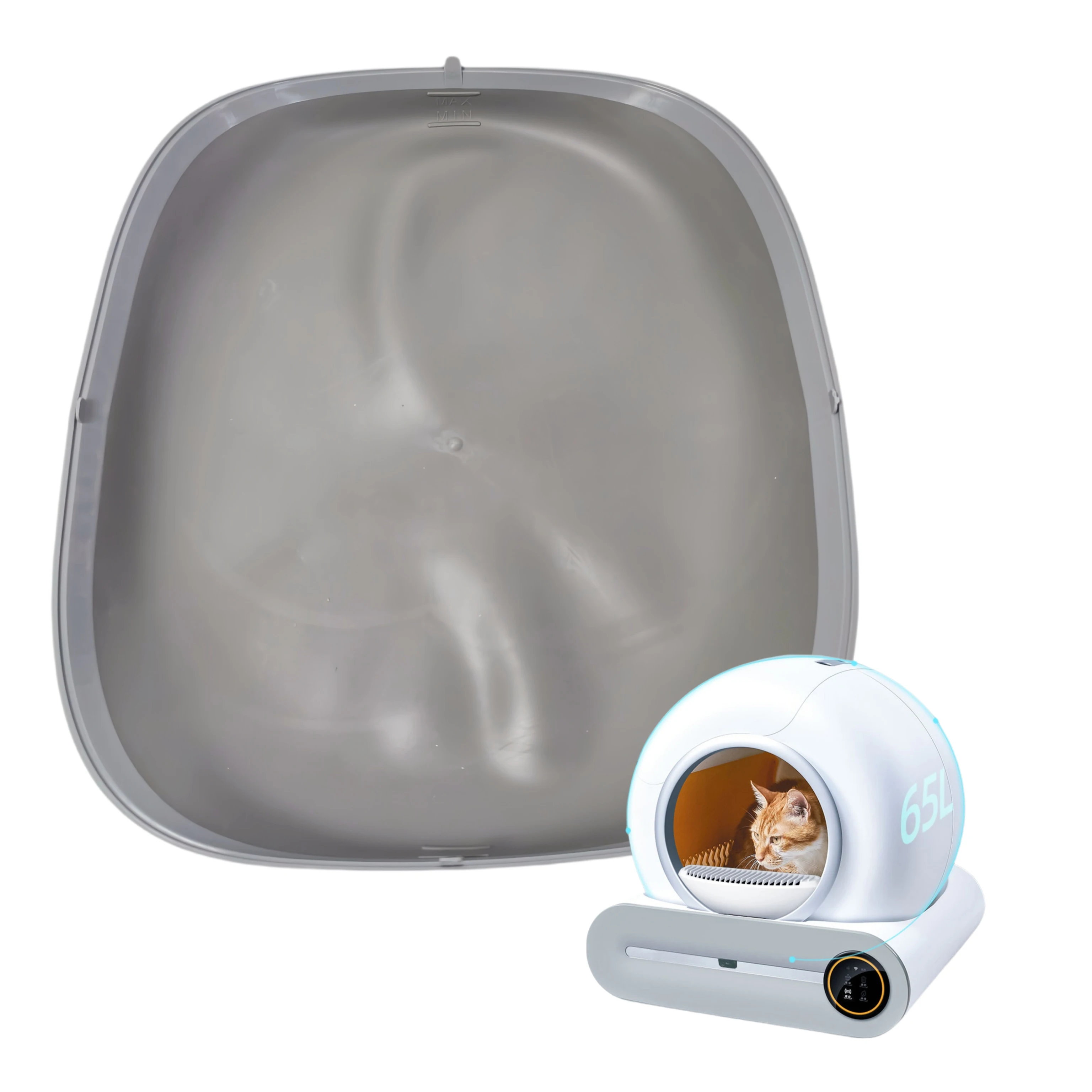 maintenance replace the bottom mat accessories self-cleaning smart automatic cat litter box