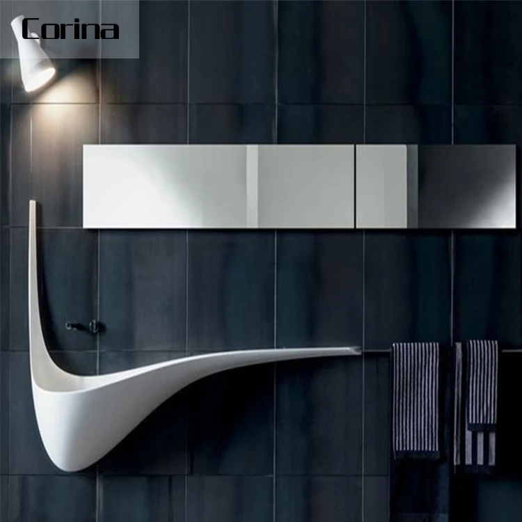 Art wash basin acrylic solid surface bathroom sinks wash basin