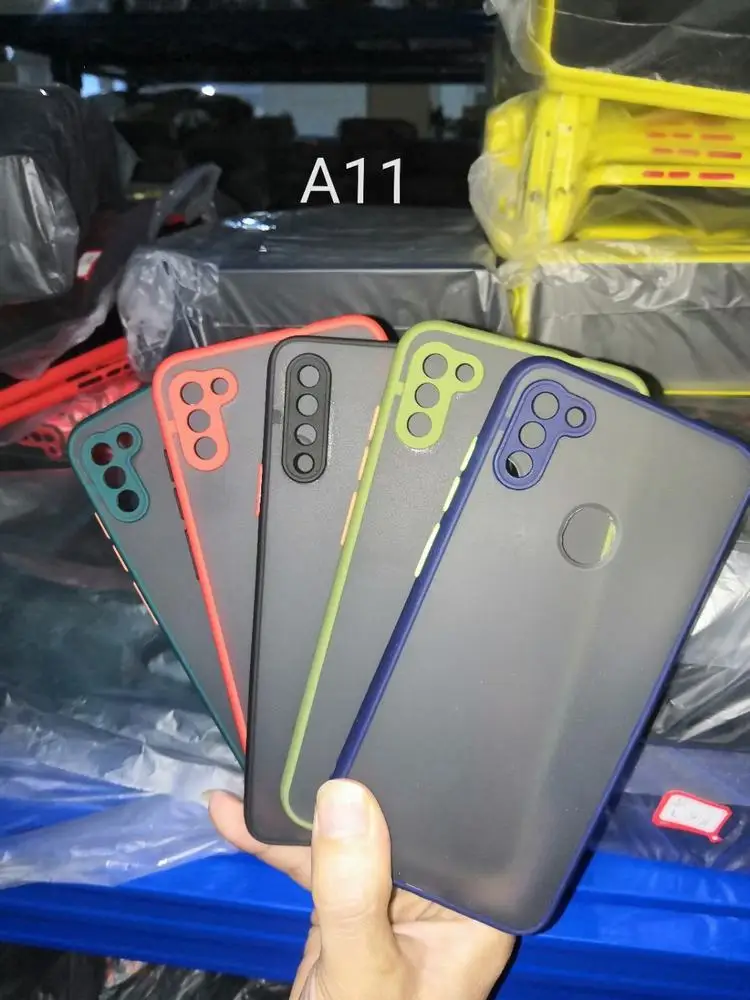 RICOO TPU+PC 2 In 1 Silicone Matt Cover Mobile Phone Case Cover For Itel S16 S15 S15 Pro A16 Plus Camon 16 16 Premier