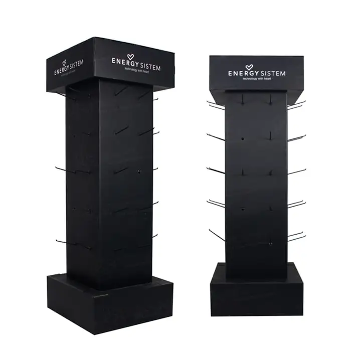 Factory Price Plate Collapsible Placemat Showy Beauty Store Supermarket Paper Lays Shopping Mall Display Rack For Hanging Item