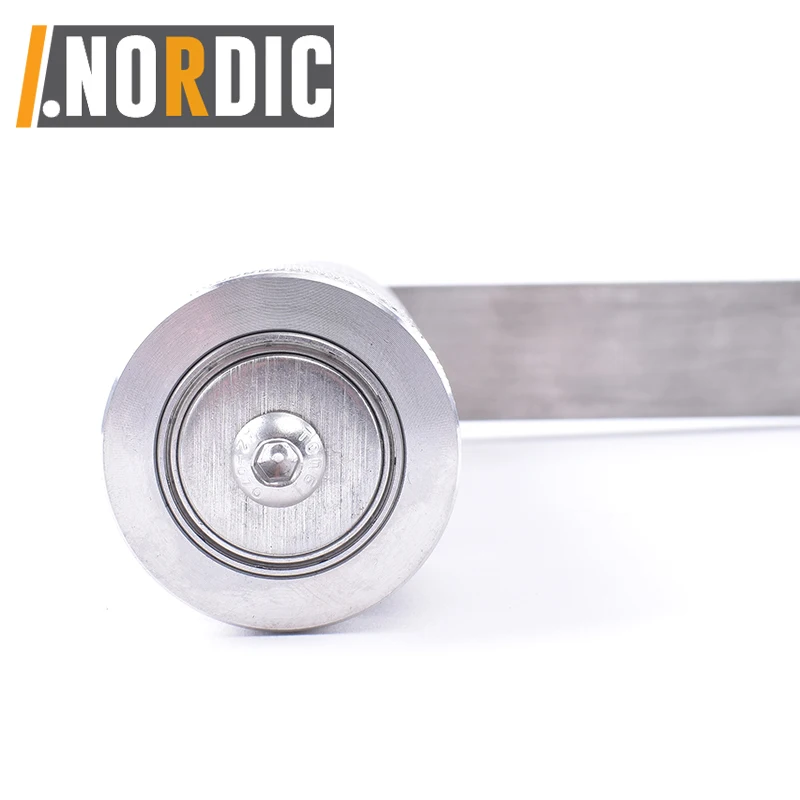 304 Stainless Steel Arm Wrestling Exercise Handle Wrist Exerciser Forearm Strength Tool Knurled Grip Premium Stainless Steel