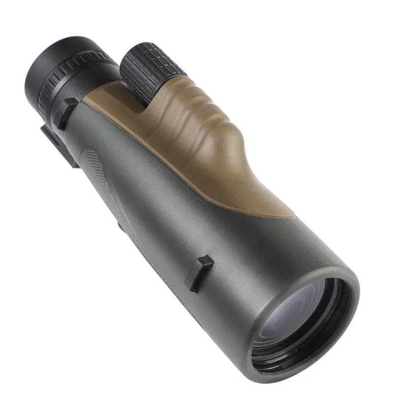 High Power 10-30x50 Zoom High List Monocular with Stabilized Tripod Carrying Case Cell Phone Adapter BAK4 Prism FMC Lens