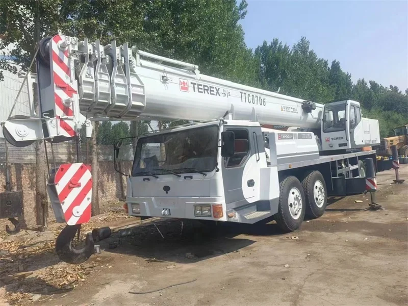 Perfect condition Terex 70 ton 70tons 70t 70 tons cranes/ Terex TTC070G TTC070 C070 used hydraulic mobile truck crane