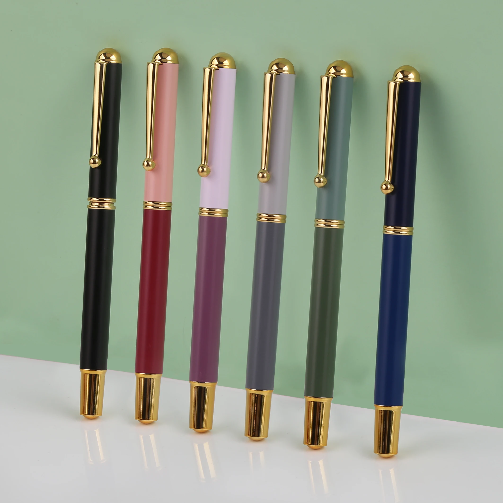 TTX  Wholesale Luxury Classic Metal Fountain Pens With ball Clips