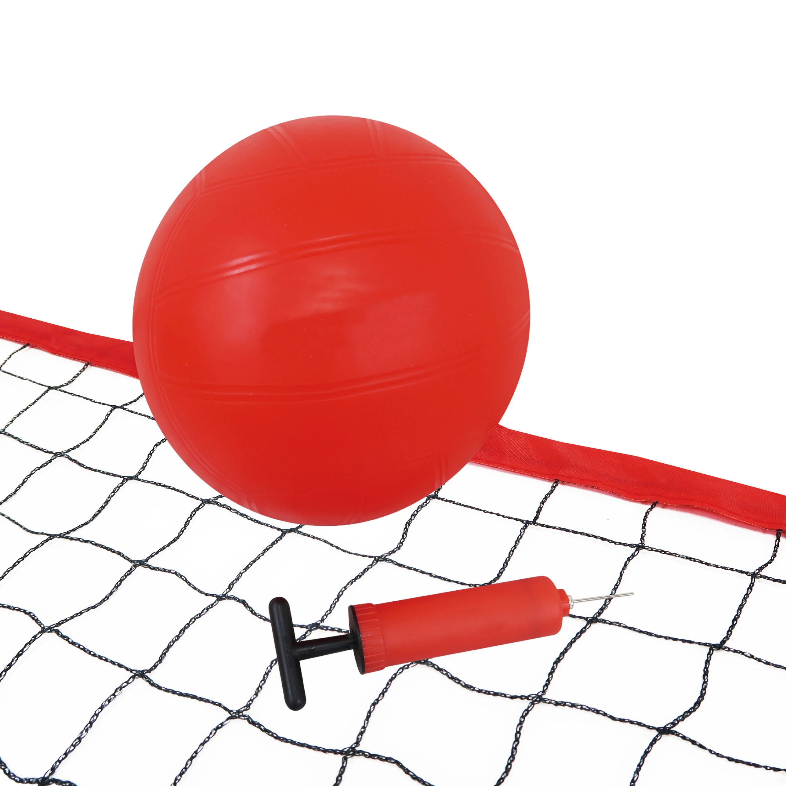 HJ Yard game Five-in-one game combination Badminton set volleyball net for pool