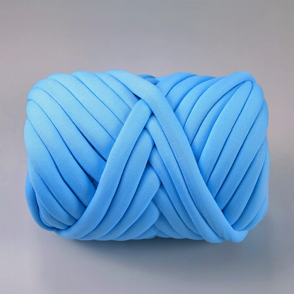 2.5cm big chunky yarn Tubular yarn giant yarn for cat nest Arm Knitting