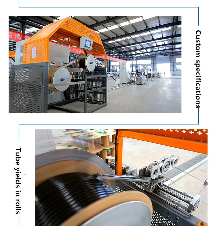 inline flat dripper watering irrigation system drip pipes making machine