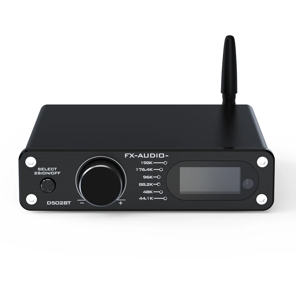 Усилитель мощности FX AUDIO BT 5,0, 2,1 каналов, с басами DSP и высоким контролем для восходящего сабвуфера, домашний аудиоусилитель 60 Вт * 2