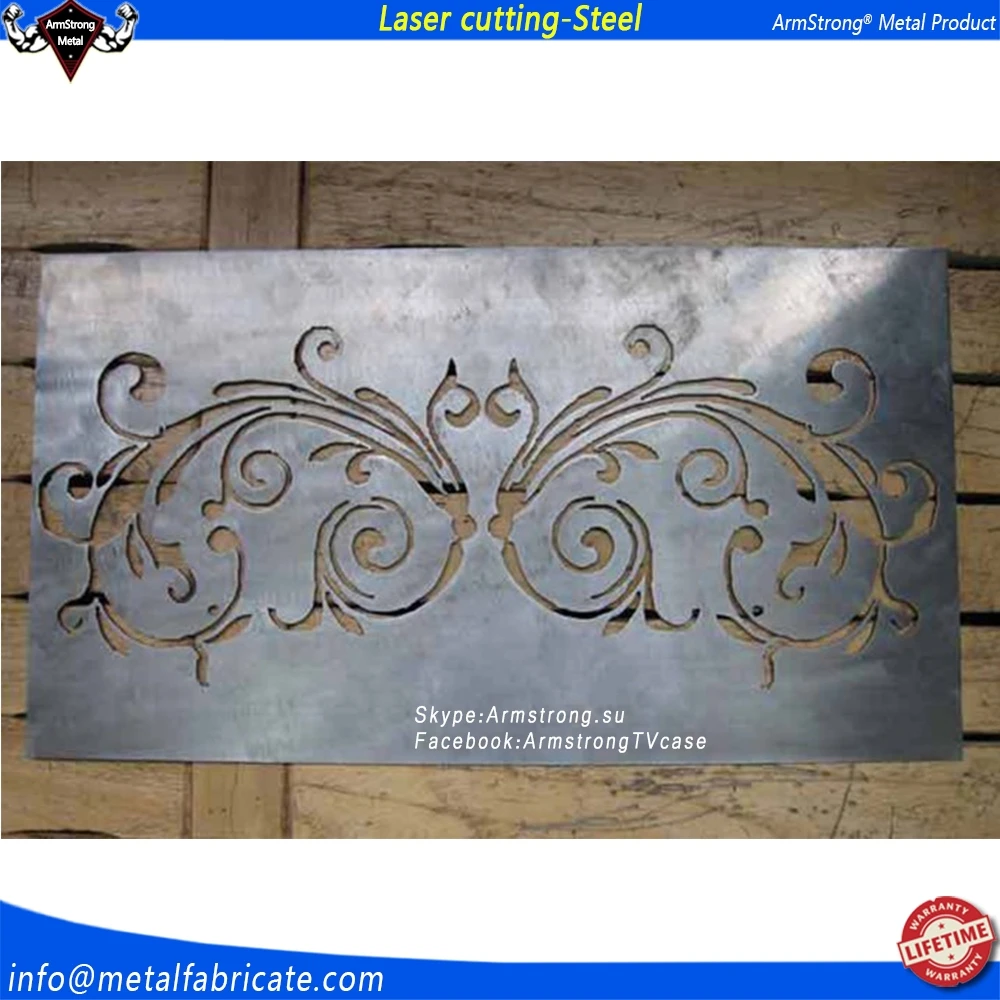 
ArmStrong Metal ARMS046LC per customer drawing mid medium thick plate 4mm 5mm 6mm carbon iron sheet metal air plasma ARC cutting 