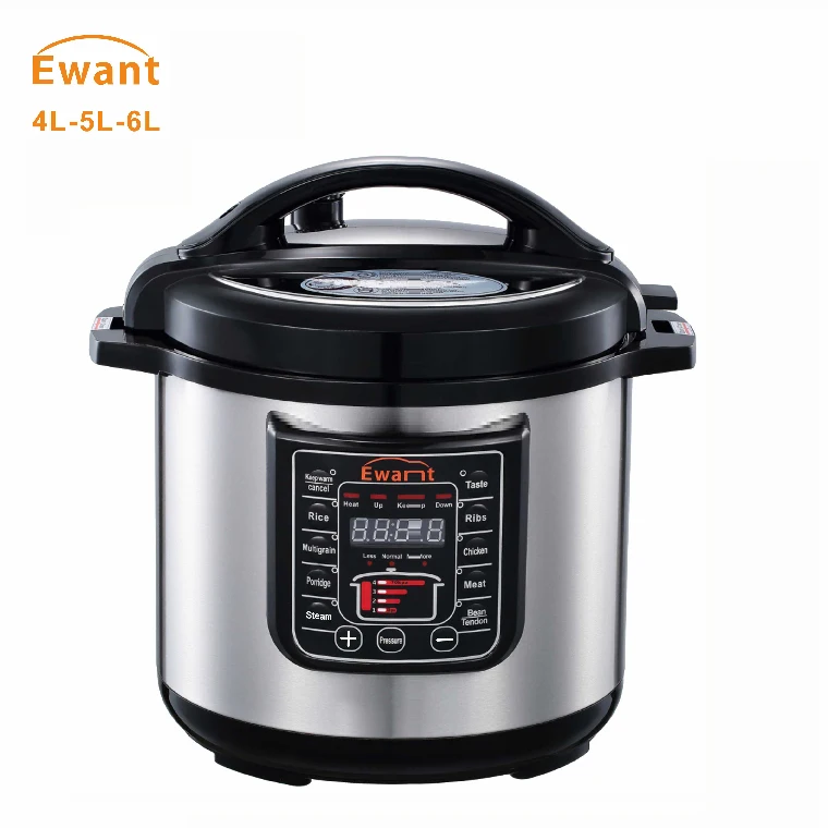Ewant 6L Коммерческая электрическая скороварка из нержавеющей стали внутренний
