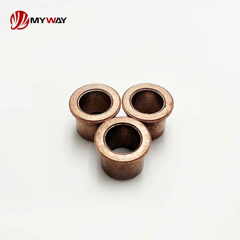 8xs16x12mm Powder Metallurgy Customizing Available Starter Fan Motor Bushing Bearing Bronze Slide Bush