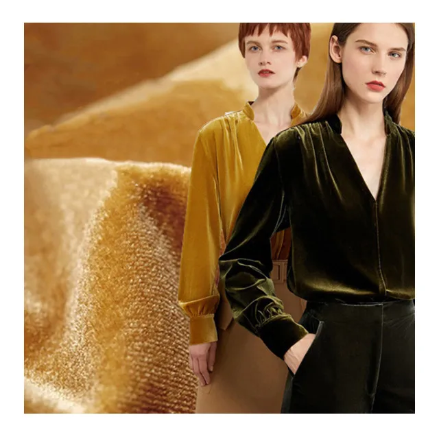 
Korean cashmere high density cashmere 280g fabric plain color clothing toys non inverted velvet 