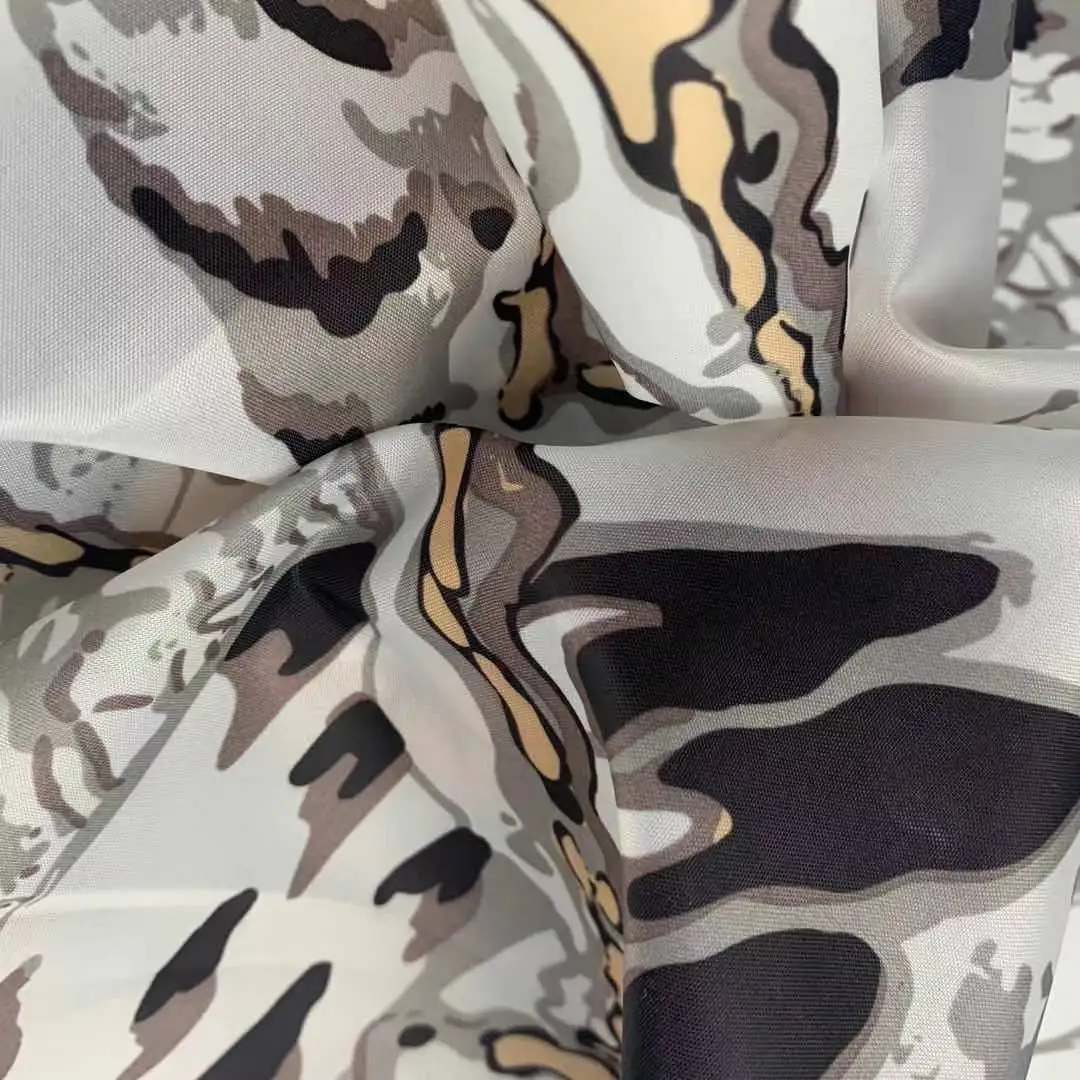 Wholesale 190T taffeta printed pvc coating polyester raincoat waterproof taffeta fabric