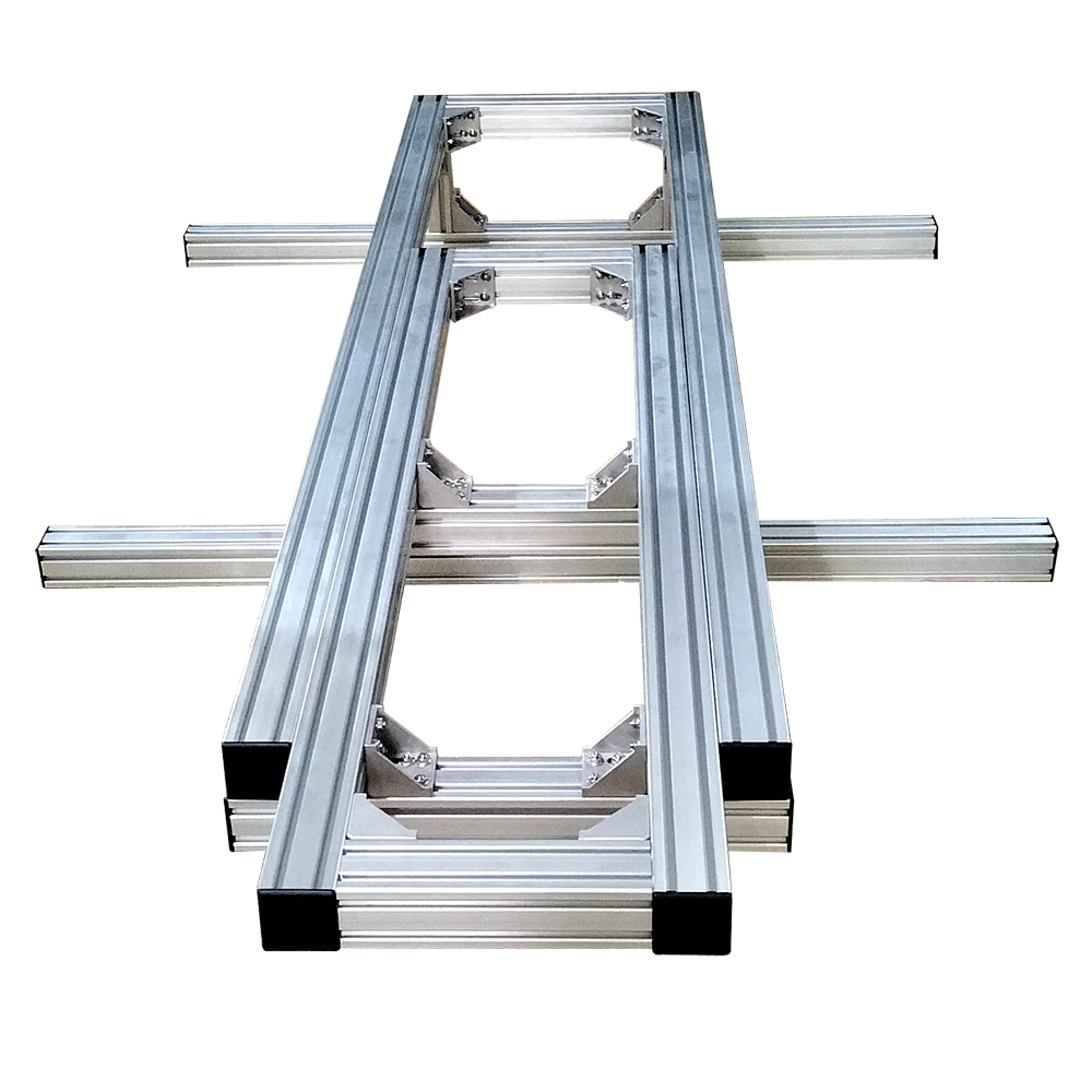 OEM Custom Universal Metal Roof Bars Basket Extruded Aluminium Profile Cargo Carrier Basket Roof Rack Alloy Alu Roof Rack