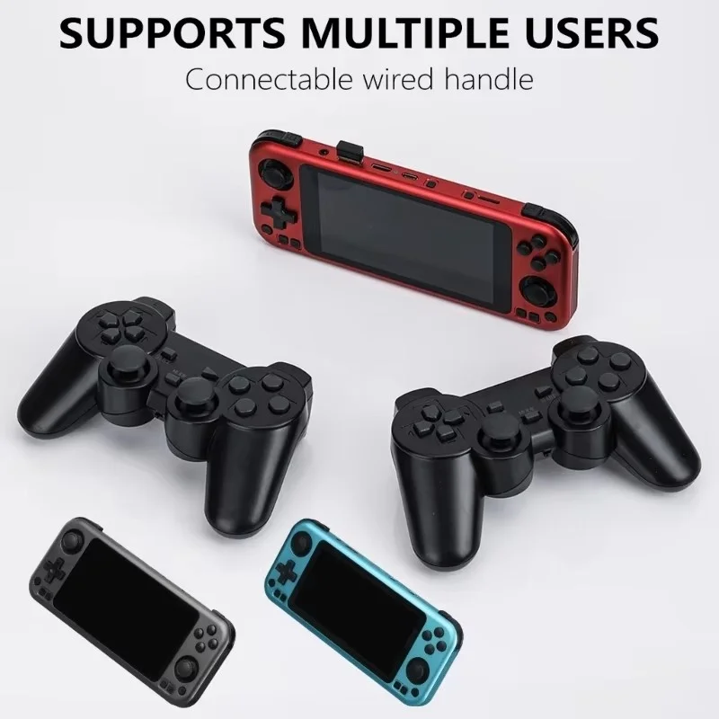 Rg3566 Handheld Wireless Stick Console 5.0 Inch Multi-Touch Screen Android 11 Open Source Wifi Retro Psp Video Game Player