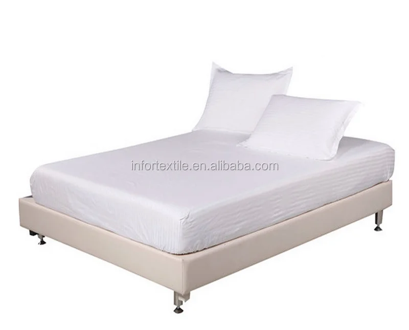 Wholesale Custom 60s Cotton Chain Hotel Bedding Set 100% Fabric Soft Quilts Twin Size For Hotel Lines Bed Linens