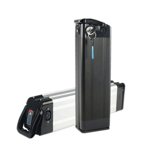 Customized 24v 36v 48v lithium ion battery pack silver fish 36v 10ah electric bike battery