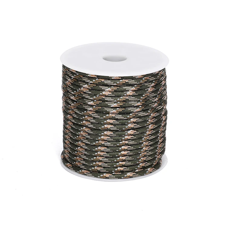 Hot sell reflective paracord parachute cord sizes rope