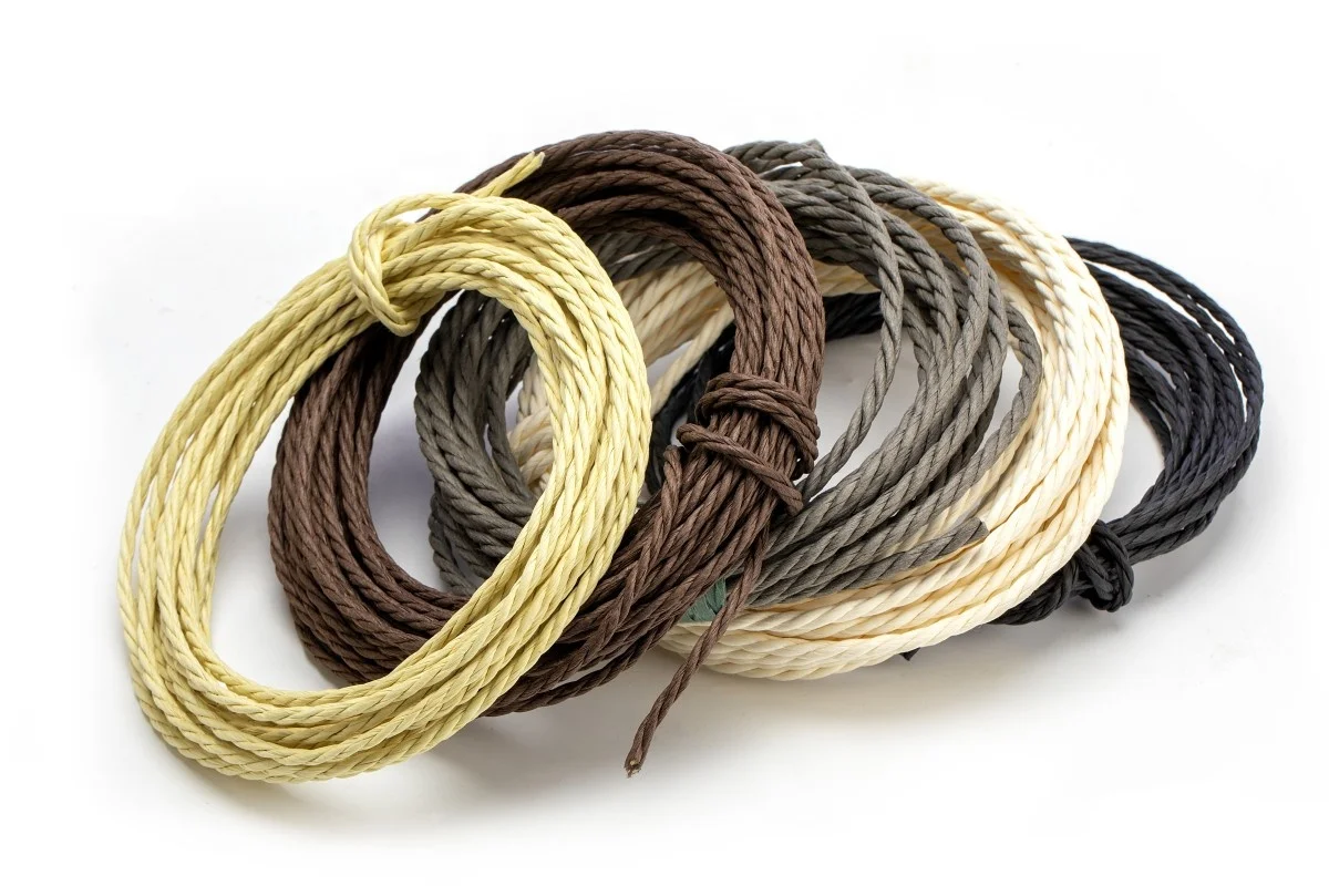 Paper Bag String Twisted Craft Strings Cord Rope paper twist ties for DIY package
