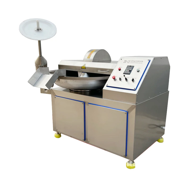 Large Capacity Bowl Cutter Vegetable Meat Bowl Cutter Chopper Machine