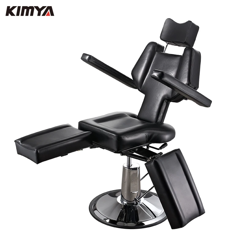 Wholesale Beauty Salon Equipment Tatuagem Tattoo Bed Furniture Comfortable Hydraulic Adjustable  Massage Tattoo Chair